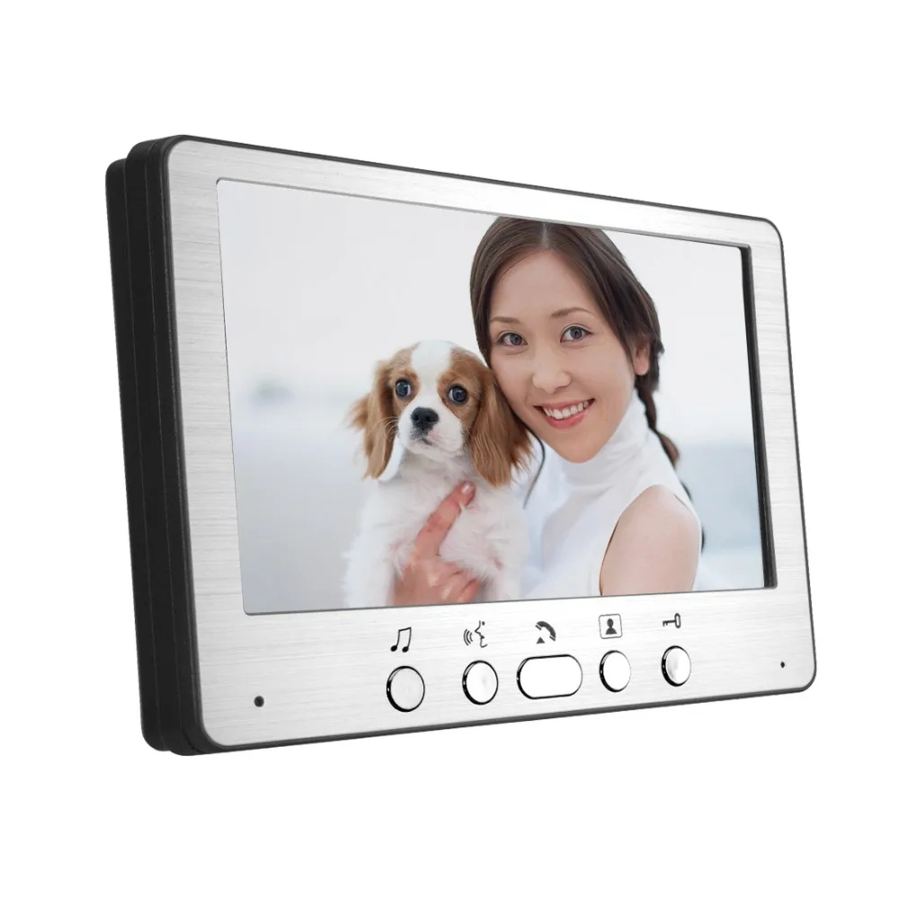 Yobang Security 7 inch video door phone door bell system waterproof IR camera video intercom door access control system