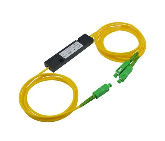 

Fiber optic PLC1X2 fiber splitter cable length1M SC/APC SingleMode ABS BOX