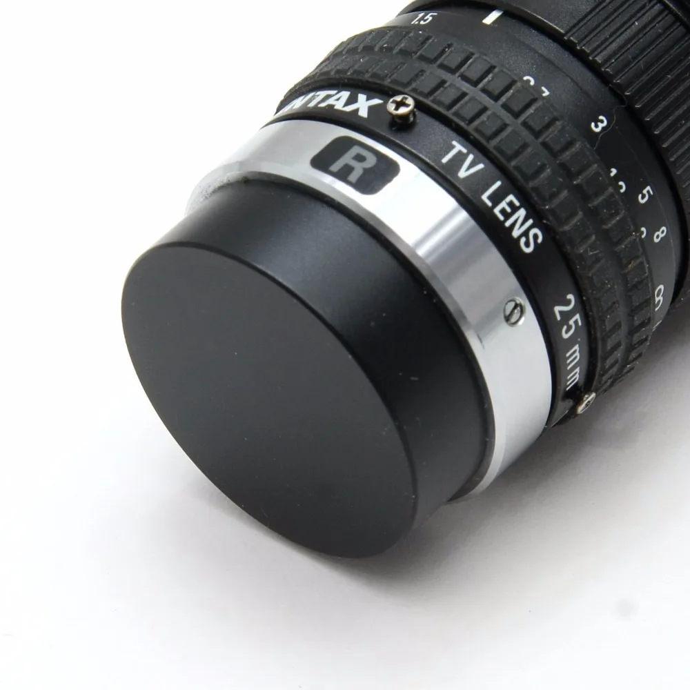 غطاء عدسة تلفزيون CCTV ، معدن ، حامل C ، عدسة 25.4 مللي متر