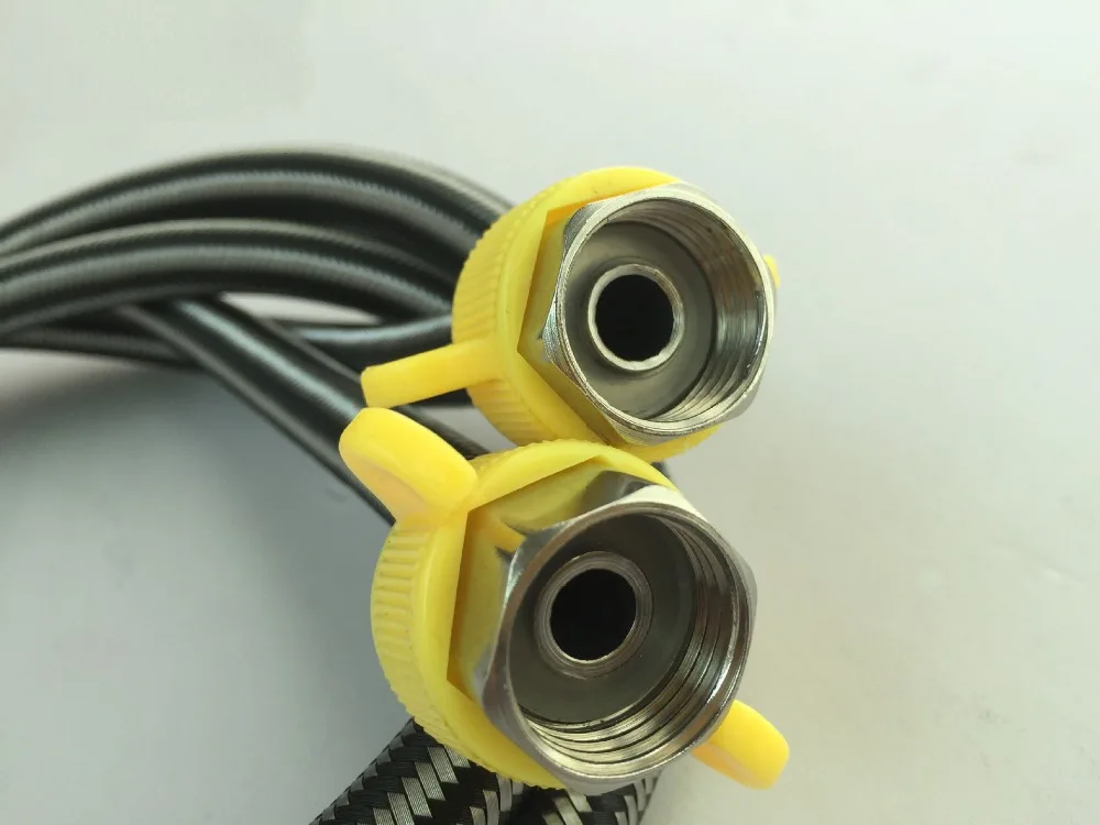 60cm lebensmittelqualität 1/2 zoll Port metallgeflecht rohre