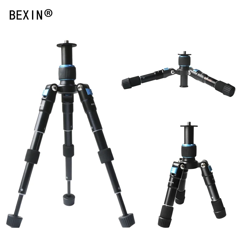 BEXIN Travel Camera Photography Accessories Smartphone Small Tripod ball head Mini Tripod Holder for Phone Camera for aluminium