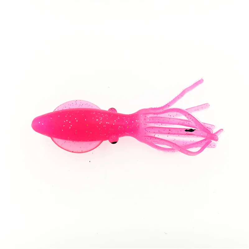 New Soft Octopus Squid Bait 30Pcs Luminous Scented Swimbait 8.5cm 6.5g Silicone Artificial Outdoor Lure Fishing accessories