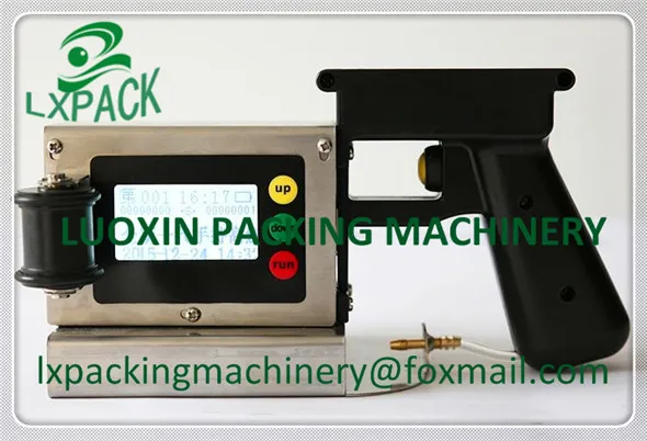 

LX-PACK Lowest Factory Price Highest Quality LXPC18 Hand Using Inkjet Printer for Plastic Film Pipe Carton Glass Metal Wood etc