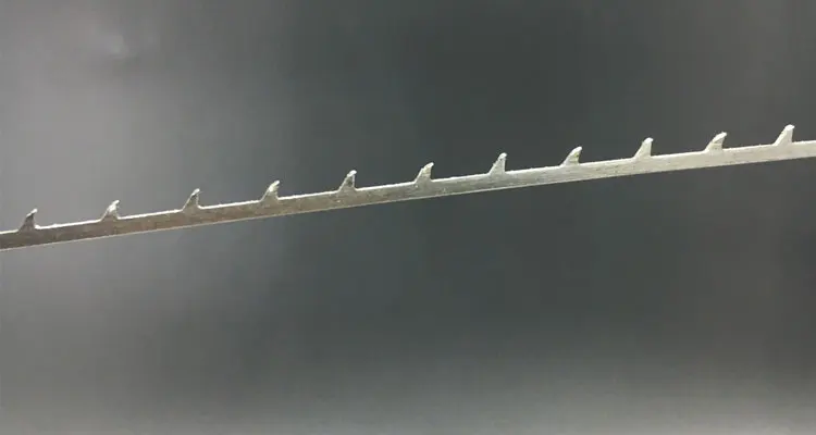 100 Pieces 310mm Scroll Saw Blades Cutting Curve 310*1.6*0.6mm Jig Saw Blades For Wood ( Saw Blade Width 1.6/1.8/2.0/2.4mm)