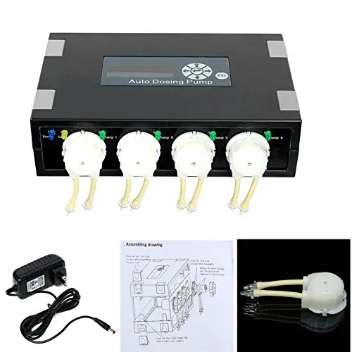 Jebao DP-2 DP-3 DP-4 DP-5 DP-3S DP-4S Auto Dosing Pump Automatic Doser for Reef aquarium elements