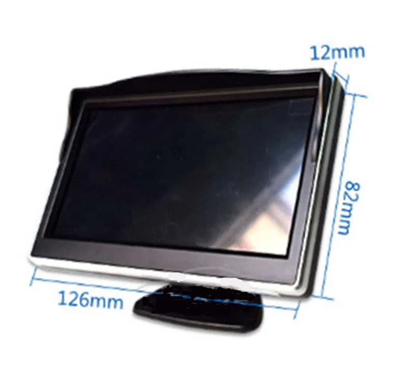 5 Inch LCD Monitor For CCTV Camera 800x480