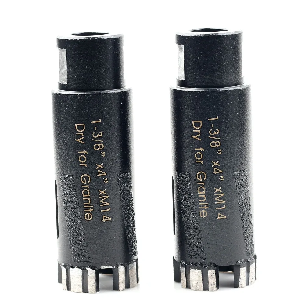 Imagem -03 - Carton M14 Arbor D32 mm D35 mm Diamante Seco Molhado Núcleo da Broca para a Perfuração de Pedra pc