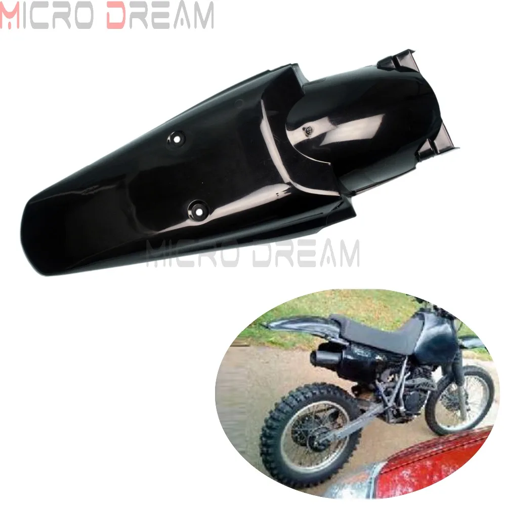 Motorcycle Protector Fender Black Rear Fenders Motocross Mudguards Universal For Yamaha Honda Suzuki CRF KLR EXC DR 450 250