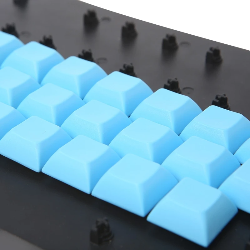 PBT Keycaps DSA 1u Blank Printed Keycaps For Gaming Mechanical Keyboard 20pcs