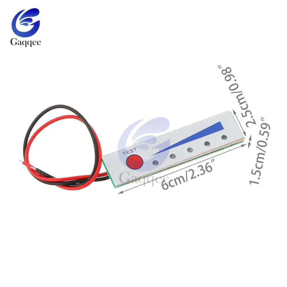 2S/3S/5S/6S 12V BMS 18650 Li-ion Lithium Battery Capacity Indicator PCB Module Battery Power Level Tester LCD Charge discharge