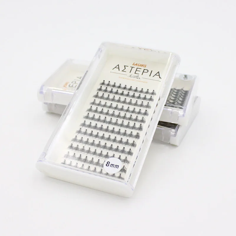 ขนตาปลอมแบบเส้นต่อเส้น 120 ชิ้น ความหนา 0.1 ซม. เนื้อนุ่ม คล้ายขนมิงค์ ขนตาปลอมแบบเส้นต่อเส้น