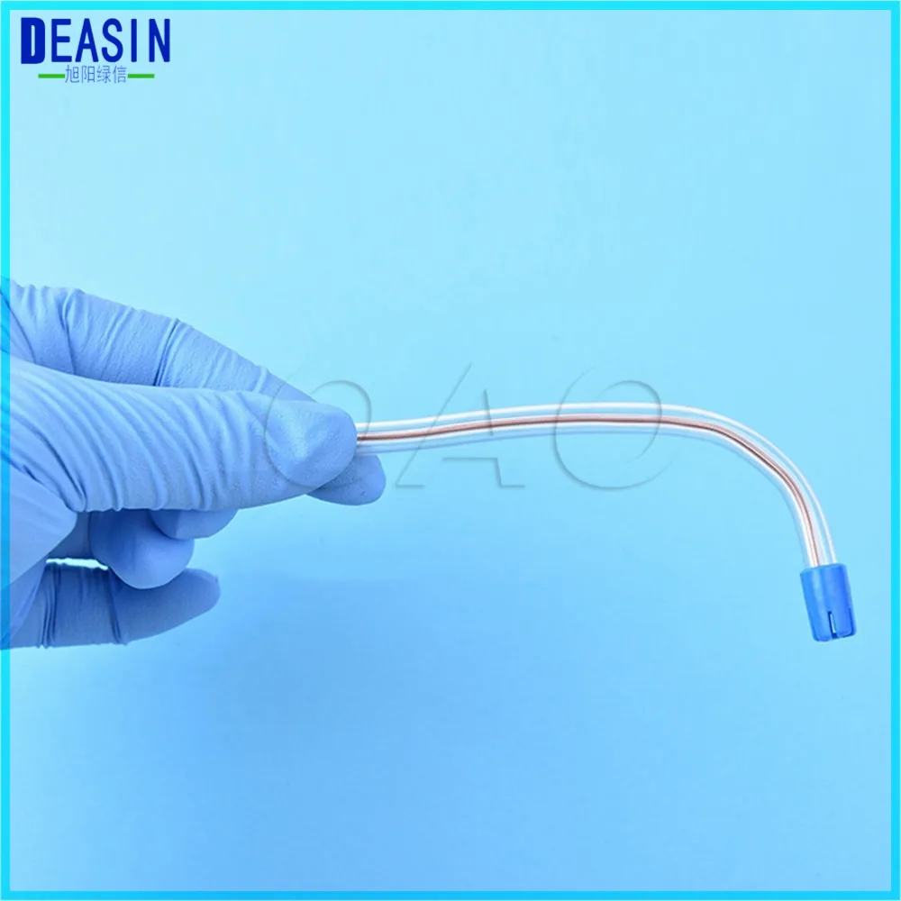 100 PCS Dental Disposable Saliva Ejector Low Volume Suction Aspirator Tube