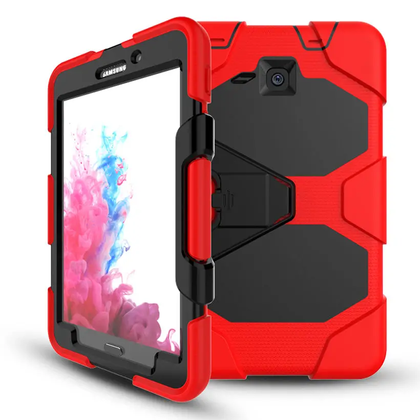 For Samsung Tab A6 7.0 inch Case For Samsung Galaxy Tab A 7.0 T280 T285 Cover Tablet Silicone Shockproof Heavy Duty Hang Funda image 5
