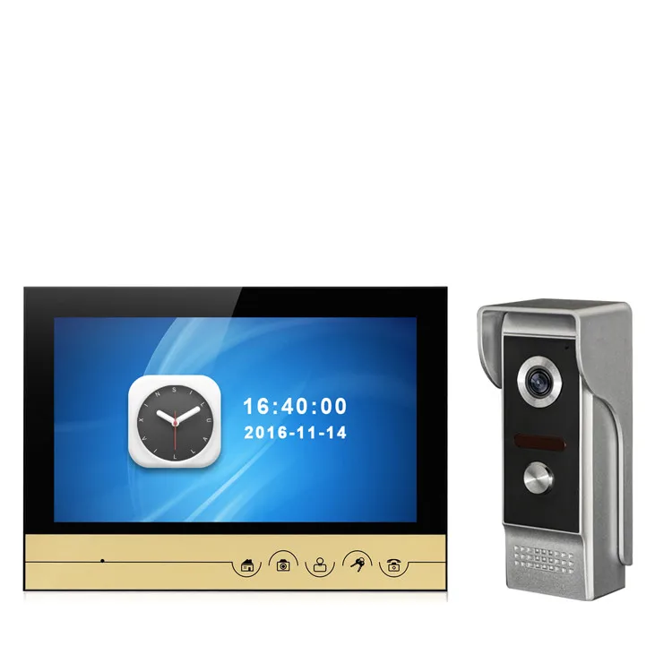 

9 Inch Color TFT Monitor Water-proof Wired Video Door Phone