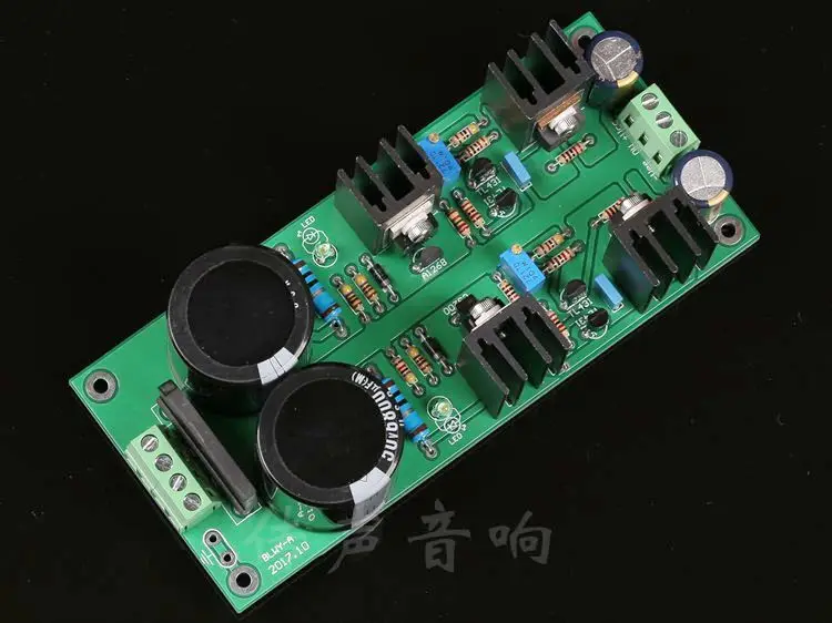 GZLOZONE Low Noise Precision Class A Shunt Regulator Power Supply Board +/-12   --   +/-30V L11-29-1