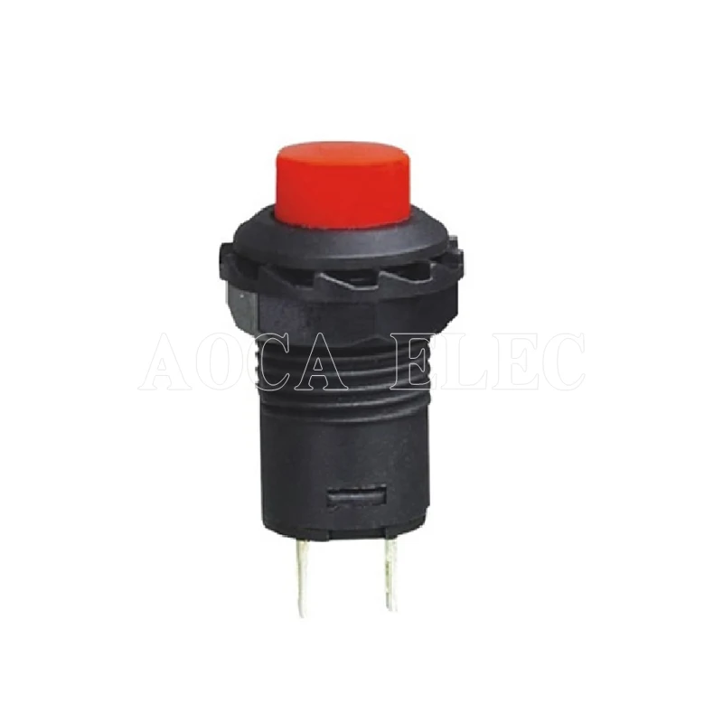 

200PCS DS-227 12.5mm OFF-(ON) momentary round push switch button