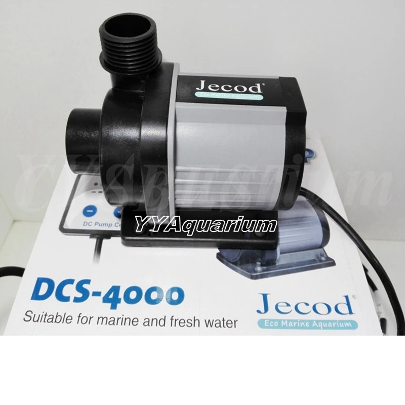 JEBAO JECOD MARINE SUBMERSIBLE WATER PUMP 110-240V W/ SPEED CONTROLLER CIRCULATION AC/DC SMART PUMP FOR REEF FISH NANO DCS4000