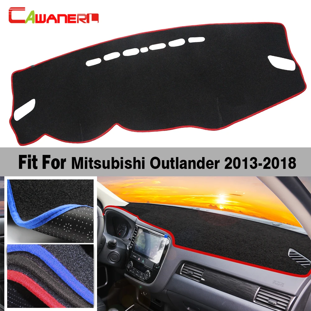 

Car Dashboard Pad Dash Avoid Light Mat Cover Desk Instrument Platform Carpet Anti Slip For Mitsubishi Outlander 2013-2018
