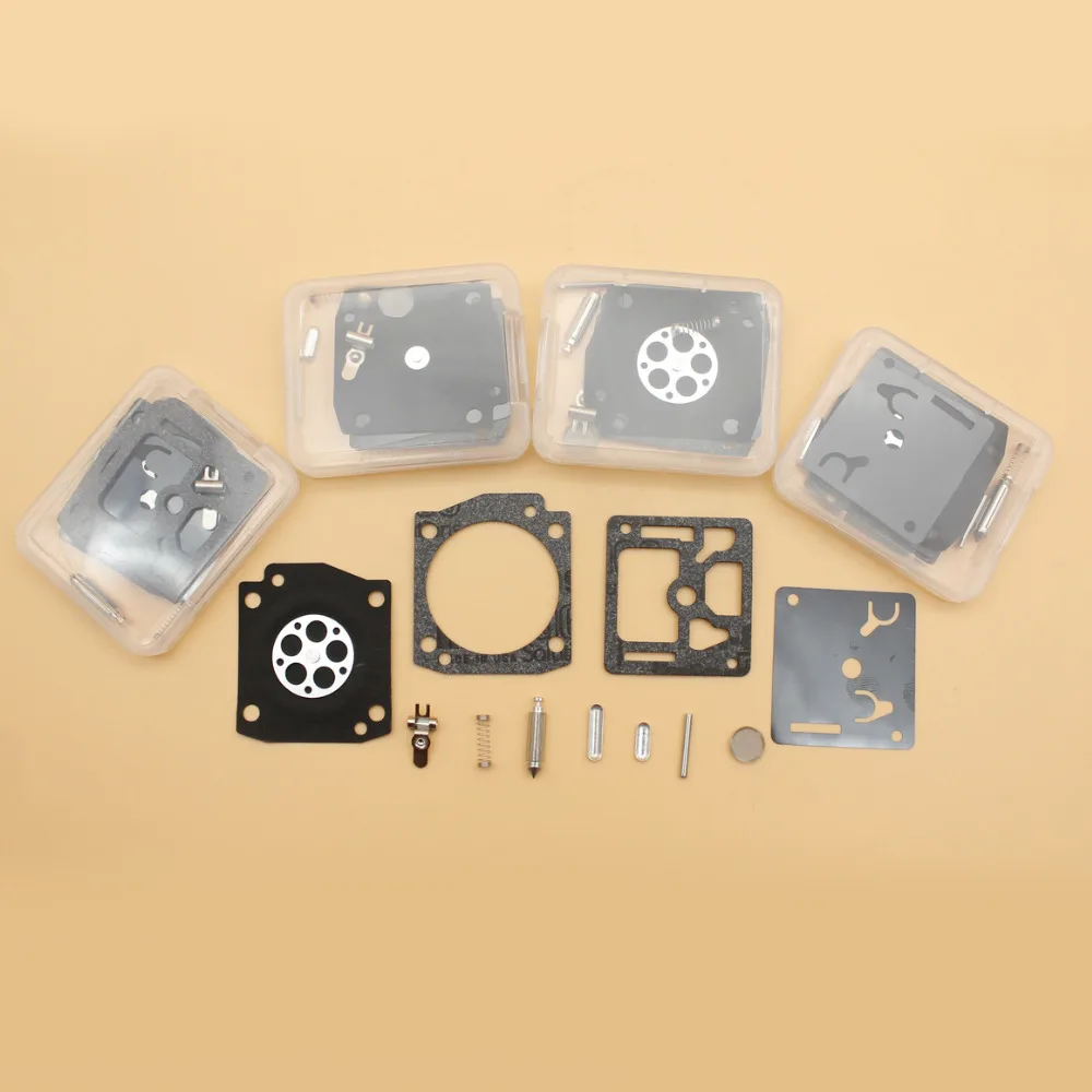 5 Teile/los Vergaser Komplette Wieder Aufzubauen Kit Fit HUSQVARNA 340 345 e 346XP 350 353 EPA Kettensäge ZAMA RB-122