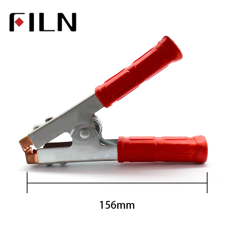 156mm 600A Heavy Duty Power Charging Car Van Battery Clamp Alligator Clamp