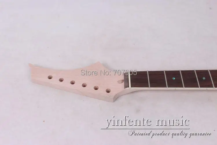 

1 pcs high quality mahogany made and rose wood fingerboard unfinished electric guitar neck