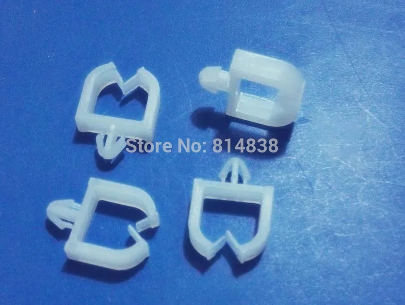 

Wkooa MWS-7 White Plastic Wire Mount Cable Tie Holder Beam Line Block 2000 Pcs