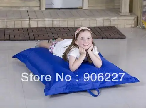 

The original!! Junior Diamond blue sleeping beanbag cushion, large children bean bag gym mat - free shipping