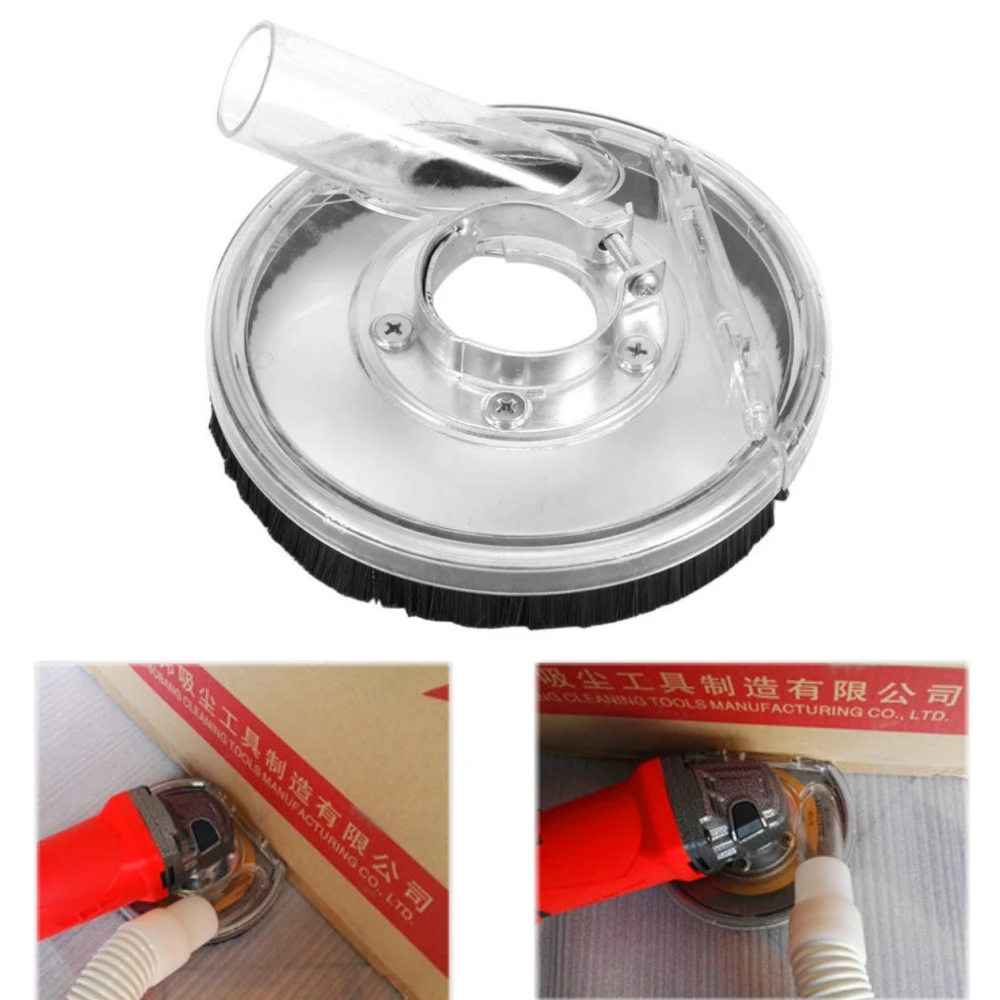 Dust Shroud Grinder Removable Grinding Dust Cover for 80-125mm Angle Grinder Power Tool Accessories