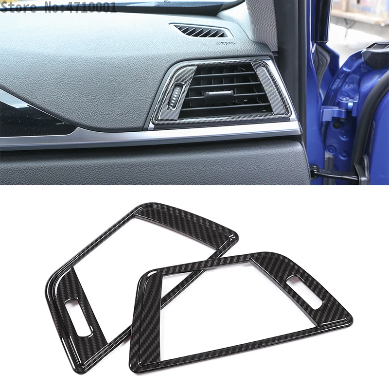 

Carbon Fiber Car Front Side Air Conditioning Outlet Vent Frame Trim For BMW 3 4 Series F30 320i 316 328 GT 2013-2017