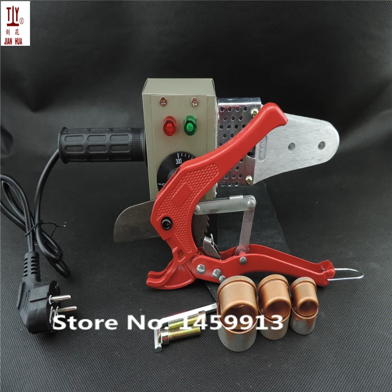 1 Set + 42mm pipe cutter 20-32mm plastic tube pipe welder 220V 600W hot melt machine, ppr pipe welding machine