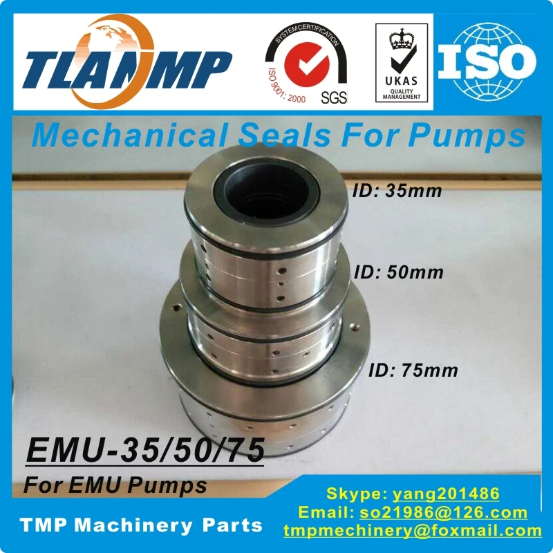 EMU-35 EMU-50 EMU-75 TLANMP EMU Mechanical Seals |Double face kits to suit W-i-lo EMU pumps / Gorman Rupp Pumps Seals