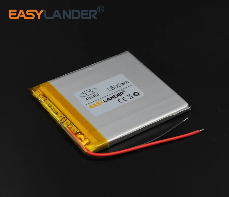 405461 3.7V 1500mAh  405461 Rechargeable Lithium Li-ion Polymer Battery 045461 Batteries