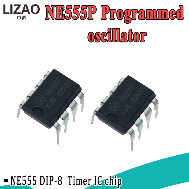 10 PCS NE555 555 DIP-8 IC Timer NEUE GUTE QUALITÄT PRECISION TIMER
