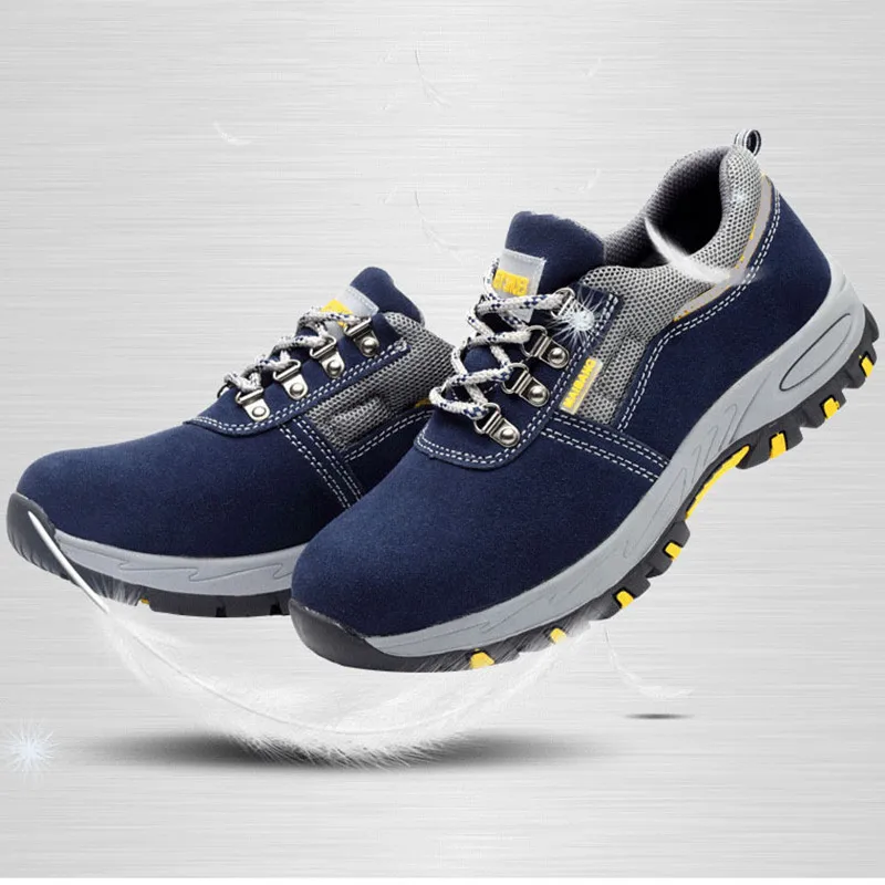 New Stylish Heavy Duty Sneaker Safety Work Shoes Breathable Anti-slip Puncture Proof for Men Outdoor Shoes For Construction