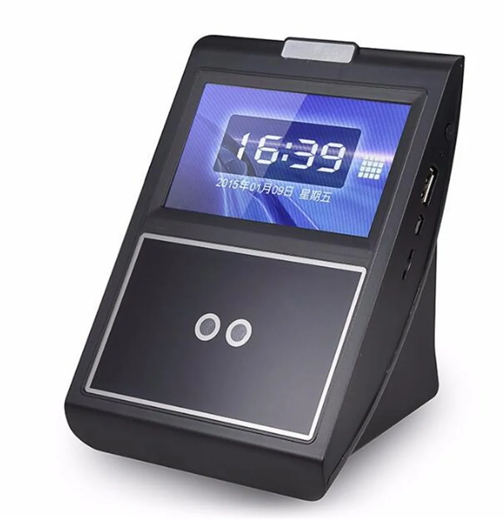 4.3 Inch  Face Recognition /Fingerprint Time Attendance Network  Access Control System