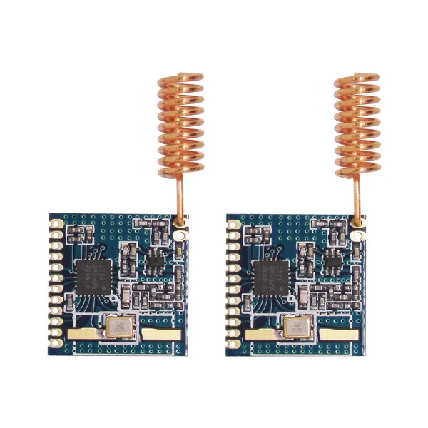 

4pcs/lot Si4432 915MHz | 868MHz Wireless RF Module Front end Transmitter and Receiver RF4432 for Remote Control System