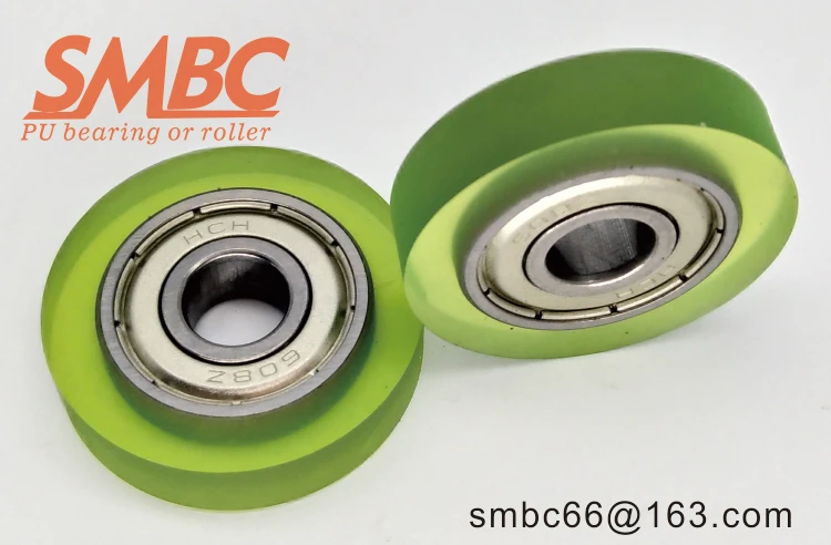 TPU PU Bearing 3D packaging machinery ATM bearing 624ZZ using pad printer ,wear-resisting,Shock absorption,bearing size:4*18*5