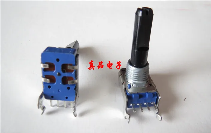 [VK] 103Z imported Taiwan Fuhua 142 vertical Z10K double 4 foot potentiometer handle long 23MM aperture 9MM switch