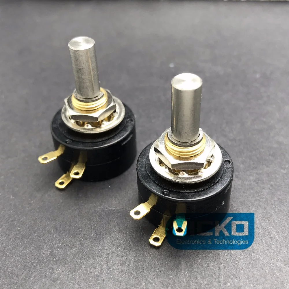 [VK] original JAPAN  SAKAE potentiometer CP22E 1K 2K 5K 10K single coil winding resistance SWITCH