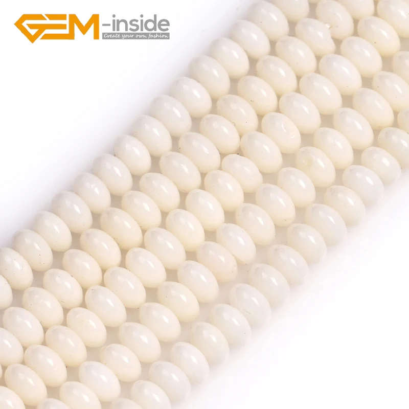 3x5mm 4x6mm Rondelle Shape Coral Beads Natural Spacer Stone Beads Loose Bead For Jewelry Making Bracelet Necklace Strand 15\