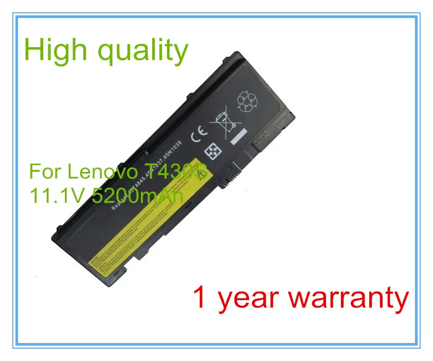 6 cells Laptop Battery 45N1039 42T4847 For  T420s 4171-A13 T420si T430S T430Si 45N1037 45N1036 42T4846 B-LO430SLH