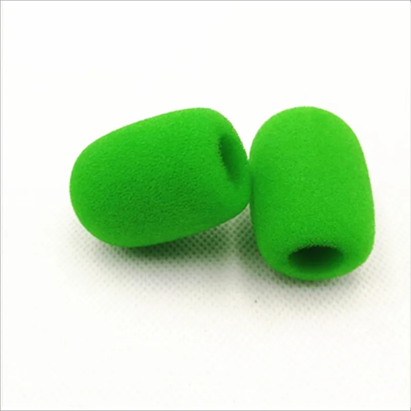 ميكروفون سماعة الرأس الزجاج الأمامي رغوة ميكروفون يغطي Mic الزجاج الأمامي الزجاج الأمامي لسطح المكتب Mic 11 مللي متر ثقب 40 مللي متر طول