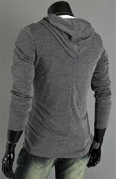 2016 New Brand Cardigans Men Long Sweater Solid Design Men\'s V neck Sweaters Fashion Cotton Slim Fit Man sweater