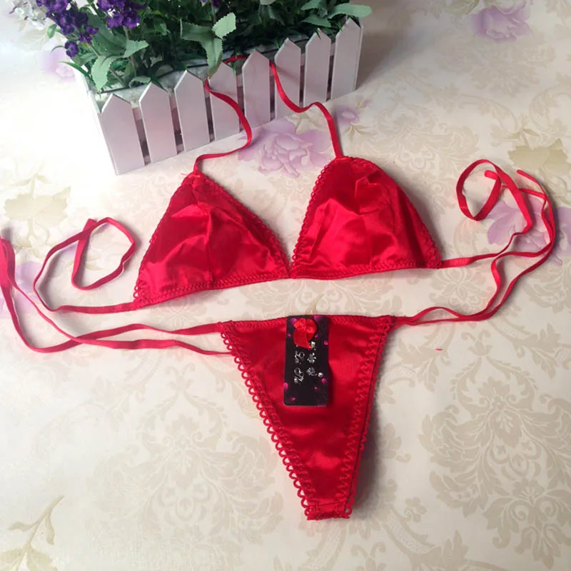 Newest Silk Thong G-string Lace Sexy Underwear Women Sexy Panties Female Low Waist string Lace Lingerie Intimates Thongs T-back