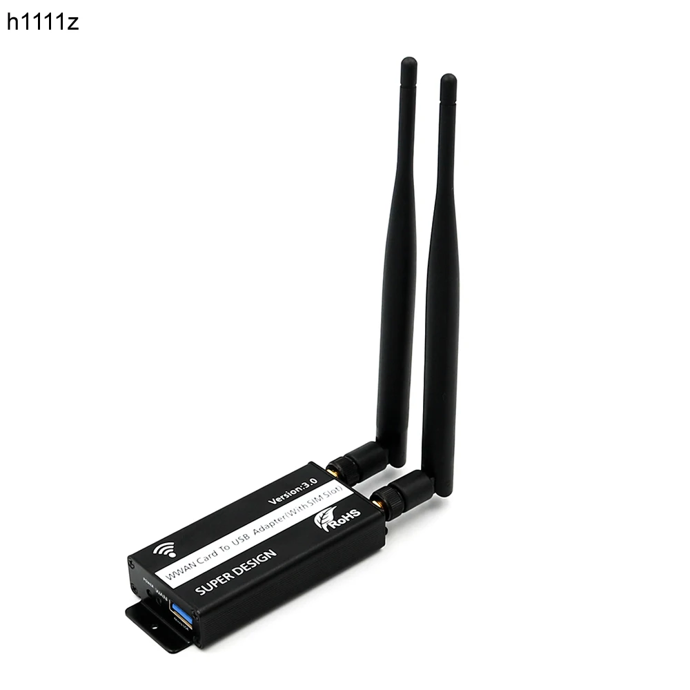 H1111Z Network Cards M.2 Wifi Adapter Wireless USB Wifi Adapter Wi Fi NGFF M.2 to USB 3.0 + SIM Card Slot for WWAN/LTE/4G Module