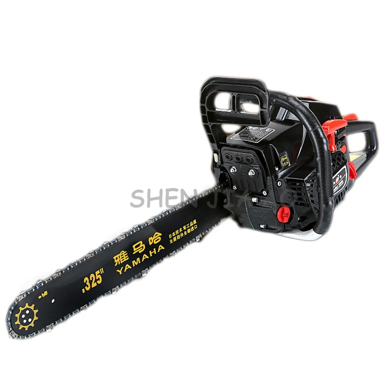 3.8KW High power gasoline saw hand held chain saw cutting wood machine oil logging saw machine garden tools