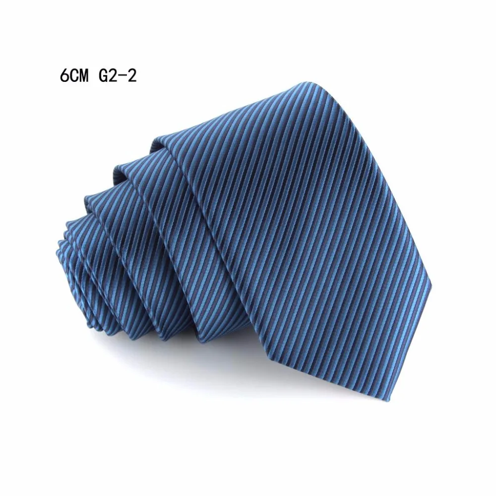 2019 FASHION Striped Men's Fashion Skinny Neck Ties for men 6cm width