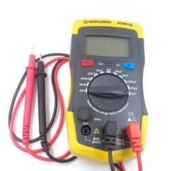 Digtital Misuratore di Capacità di XC6013L Condensatore Tester mF uF Circuito Indicatore di Capacità del Tester del Tester