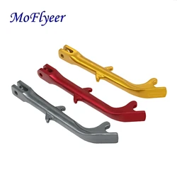 MoFlyeer Motorcycles Aluminium Alloy Kickstand  250mm Kick Side Stand Motorbike Scooter Street Standard