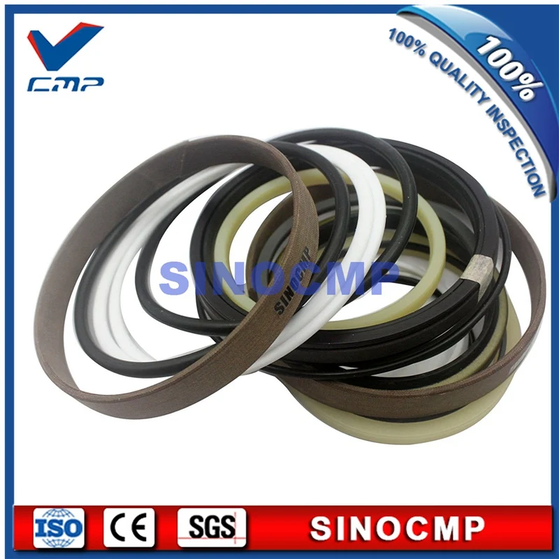 SK250-6 bucket cylinder service seal kit, repair seals for Kobelco Excavator , 3 month warranty